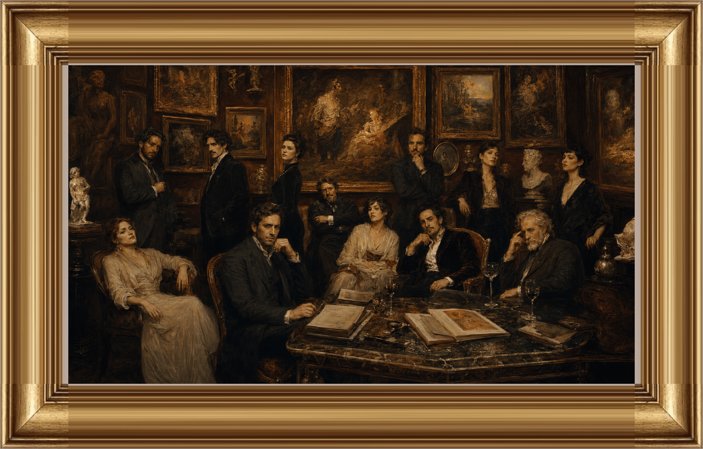 The Fibonacci Circle — the house's collectors